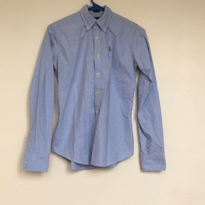Light Blue Button Down Ralph Lauren